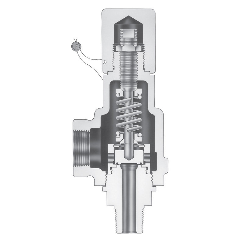 1896 Series - Steam Safety Valve